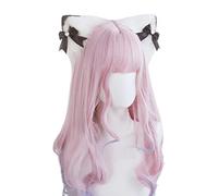 Fermaglio per capelli da donna, frangia in peluche per orecchie di gatto, mollette per capelli con orecchie di animale e fiocchi accessori per acconciature