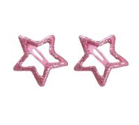 Fermaglio per capelli da donna, in metallo, a forma di stella, a cinque punte, per acconciature