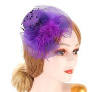 Fermaglio per capelli da donna, stile vintage, per scattare foto da sposa, cappello a cilindro, decorazione per capelli, stile anni '20, fermagli per capelli da donna