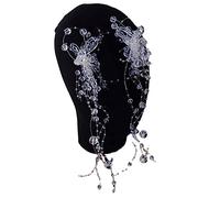 Fermaglio per capelli da sposa con nappe a strappo per capelli a forma di farfalla per la sposa Mollette per capelli bella forte supporto accessori per forcine