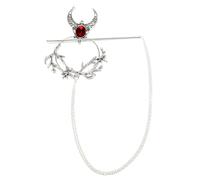 Fermaglio per capelli da strega vintage, con stili intricati e intricati, per donne che abbracciano retrò e mistero