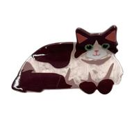Fermaglio per capelli di gatto, con simpatico disegno di animali, dimensioni 7x3,4x2,2 cm, fermagli per capelli, accessorio da donna, regalo regalabile, per fidanzate, mogli, amici o sorelle
