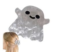 Fermaglio per capelli di Halloween per donne, fermaglio per capelli di Halloween, uniche forcine fantasma, divertenti fermagli per capelli per ragazze, in acrilico per le vacanze