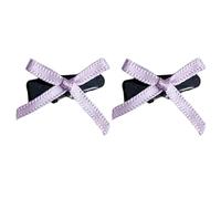 Fermaglio per capelli dolce a forma di fiocco Harajuku per coda di cavallo, forcine per capelli per adolescenti e bambini, 2 pezzi