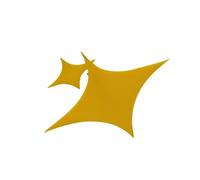 Fermaglio per capelli elegante a forma di stella, in acrilico e lega, decorazione per capelli in lega, per feste e amanti della moda