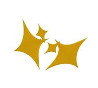 Fermaglio per capelli elegante a forma di stella, in acrilico e lega, decorazione per capelli in lega, per feste e amanti della moda