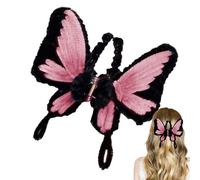 Fermaglio per capelli - Farfalla, per lo styling antiscivolo, grande manico durevole per capelli spessi e sottili, supporto per capelli retrò per un trasporto sicuro tutto il giorno