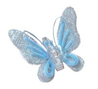 Fermaglio per capelli - Fermaglio a farfalla con bastone attorcigliato, kit per lo styling dei capelli, per donne e ragazze, per tutti i giorni, sport, lavoro, Natale, feste, servizi fotografici