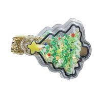 Fermaglio per capelli festivo per bambini Dolce fiocco di capelli Santa/albero/corna laterale Pin donna acconciatura accessori Natale copricapo