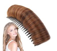 Fermaglio per capelli finti, inserti volumizzanti, accessori invisibili per lo styling delle principesse, facile da usare, leggero, comodo e ispessente, per donne, lavoro, tutti i giorni