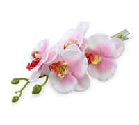 Fermaglio per capelli fiore per le donne di moda, accessori per capelli per la sposa, bianco elegante e popolareBen gestito