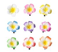 Fermaglio per capelli floreale in resina da donna, antiscivolo, per vacanze al mare, accessori leggeri, decorazione per feste in spiaggia, 36 pezzi