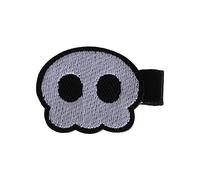 Fermaglio per capelli gotico a forma di croce/teschio per feste di Halloween, per donne e ragazze, per scattare foto, frangia antiscivolo, per la vita quotidiana, piccola, bella, piccola, sottile