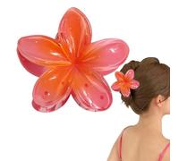 Fermaglio per capelli hawaiano a forma di fiore, per capelli spessi e sottili, accessori per acconciature estive in spiaggia e vacanze, accessori per acconciature per figlia, fidanzata, sorella