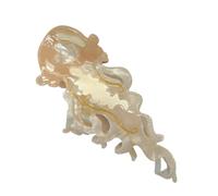Fermaglio per capelli in acetato, a forma di medusa, 12,5 cm di lunghezza, robusto e leggero, a tema mare, forte tenuta, per mogli, studenti, signore, scuola, danza, matrimoni, servizi fotografici di