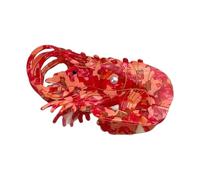 Fermaglio per capelli in acetato con design a forma di aragosta, per donne e ragazze, elegante, per eventi quotidiani