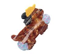 Fermaglio per capelli in acetato da donna, pratiche forcine per acconciature voluminose, presa sicura durante lo sport e gli eventi sociali, accessorio per capelli per cani