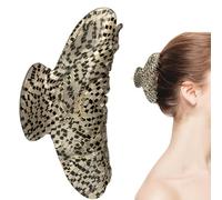 Fermaglio per capelli in acetato di cellulosa, grande pinza per artigli da donna in acetato di cellulosa da 4,1 pollici, clip per capelli forti, clip per capelli