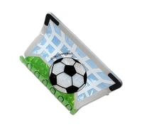 Fermaglio per capelli, in acrilico, a tema calcio, colore vivace, antiscivolo, elegante, da viaggio, per donne, ragazze, appuntamenti notturni, concerti, feste, stadio, spiaggia, scuola, pendolari