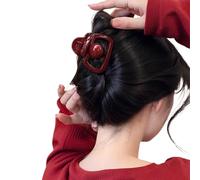 Fermaglio per capelli in acrilico per donne, pratiche forcine per acconciature voluminose e presa sicura durante lo sport e gli eventi sociali