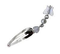 Fermaglio per capelli in lega metallica per coda di cavallo, forcine per capelli a forma di farfalla, per adolescenti, bambini, regali di Natale, festival, fermagli per capelli per la vita quotidiana,