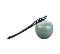 Fermaglio per capelli in legno di sandalo, stile retrò, 47 pezzi, bacchette cinesi intagliate in legno, accessorio per cosplay e feste (Clear dream)