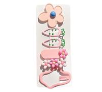 Fermaglio per capelli in metallo, 6 pezzi, design irregolare colorato, accessori per capelli per ragazze da indossare tutti i giorni, accessori per capelli colorati per bambini