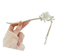 Fermaglio per capelli in metallo di ispirazione vintage, per chignon, facile da usare, accessorio per capelli per eventi o abbigliamento casual