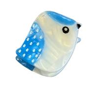 Fermaglio per capelli in miniatura per uccelli Fermaglio per capelli leggero a forma in cartone animato per donne e ragazze Accessorio in acetato resistente Accessori in acetato