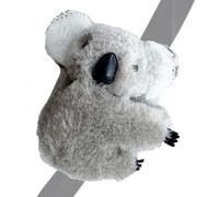 Fermaglio per capelli in peluche a forma di koala 3D, accessorio morbido, accessorio per lo styling, caratteristica popolare, variante laterale a banana afferrare, leggero, divertente