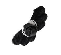 Fermaglio per capelli in peluche creativo con cuore e ali di rosa decorazione unica che abbellisce il tuo look con un tocco di romanticismo e stile dolce