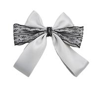 Fermaglio per capelli in policotone ventilato, adatto per code di cavallo lunghe e alla moda, stile vintage, da indossare tutti i giorni, accessorio per capelli vintage per donne e donne
