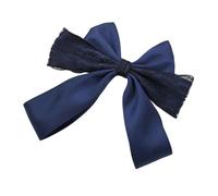 Fermaglio per capelli in policotone ventilato, adatto per code di cavallo lunghe e alla moda, stile vintage, da indossare tutti i giorni, accessorio per capelli vintage per donne e donne