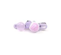 Fermaglio per capelli in resina a forma di tartaruga luminosa che si illumina al buio, accessorio per capelli da donna, accessorio decorativo per frangia ornamento clip laterale con impugnatura