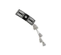 Fermaglio per capelli in stile etnico con nappe, elegante fermaglio per capelli, ornamento per capelli che mescola tradizione e modernità