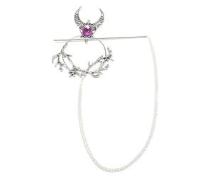 Fermaglio per capelli ispirato al mistico, accattivante accessorio per capelli da strega, elegante accessorio per occasioni speciali