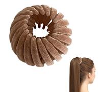 Fermaglio per capelli magico, a forma di di uccelli, in velluto, tre file di per lo styling di coda di cavallo, e forcine per capelli lunghi, corti, ricci e lisci