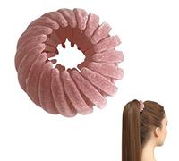 Fermaglio per capelli magico, a forma di di uccelli, in velluto, tre file di per lo styling di coda di cavallo, e forcine per capelli lunghi, corti, ricci e lisci