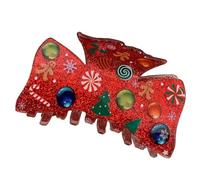 Fermaglio Per Capelli Natale, Fermagli Babbo Natale Grandi Con Presa Forte, Per Capelli Per Feste Delle Vacanze Invernali, Per Famiglia Amici Ragazze Compleanno Anno Nuovo