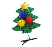 Fermaglio per capelli natalizio con paillettes glitterate, clip per capelli per feste per bambini, clip per capelli per festival, fermagli per capelli per la vita quotidiana, grandi e graziosi, per
