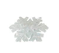 Fermaglio per capelli natalizio da donna, accessorio per artiglio festivo con chiusura dei denti, scelta stile per la raccolta festiva Fermaglio per artiglio festivo Accessorio per capelli
