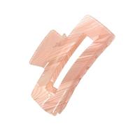 Fermaglio per capelli oversize color caramella presa sicura clip francese per acconciature fini chignon styling comodo accessorio alla moda clip per le donne