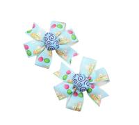 Fermaglio per capelli pasquale leggero per migliorare il tuo look pasquale con questi fermagli per capelli a forma di coniglio e fiore per bambini