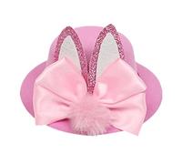 Fermaglio per capelli pasquale per capelli, con orecchie di coniglio, accessorio per feste, decorazione pasquale per bambini, adulti, ragazze