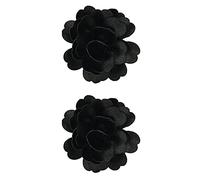 Fermaglio per capelli per bambine, tinta unita, con clip, 1 paio, accessori per capelli, colore naturale, taglia unica
