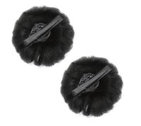 Fermaglio per capelli per chignon a forma di fiore per capelli per capelli in fibra ad alta temperatura ad alta temperatura per eventi scolastici acconciatura panino per bambini