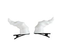 Fermaglio per capelli per Halloween, diavolo, drago, corno, per cosplay, feste, copricapo, diavolo, fermaglio per capelli