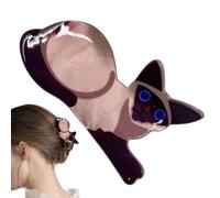 Fermaglio per capelli per le donne, portatile, compatto, a forma di animali portatili, per le donne, per viaggi d'affari, casa all'aperto, scuola, fidanzata, moglie