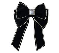 Fermaglio per capelli per ragazza styling dei capelli Festival Bowknot Mollette per capelli in metallo di grande design per la sposa