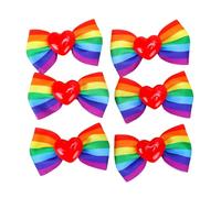 Fermaglio per capelli per ragazze arcobaleno donne capretto hairgrips colorato copricapo barrettes arcobaleno cravatta per capelli dolce anni 2000 ragazze forcine per capelli